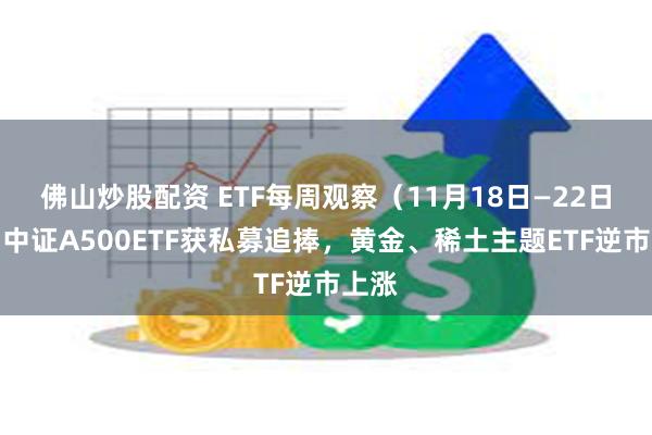 佛山炒股配资 ETF每周观察（11月18日—22日）｜中证A