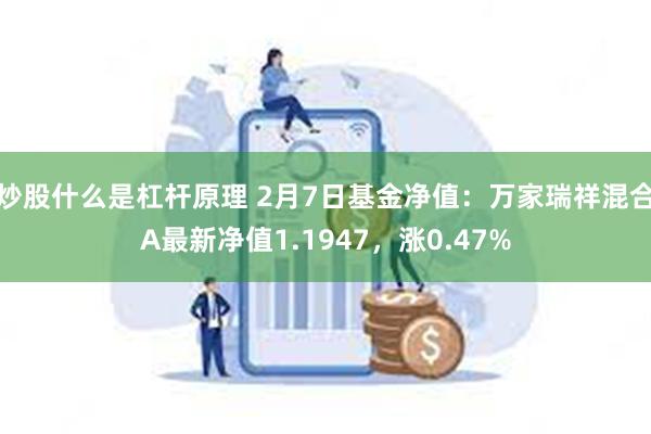 炒股什么是杠杆原理 2月7日基金净值：万家瑞祥混合A最新净值